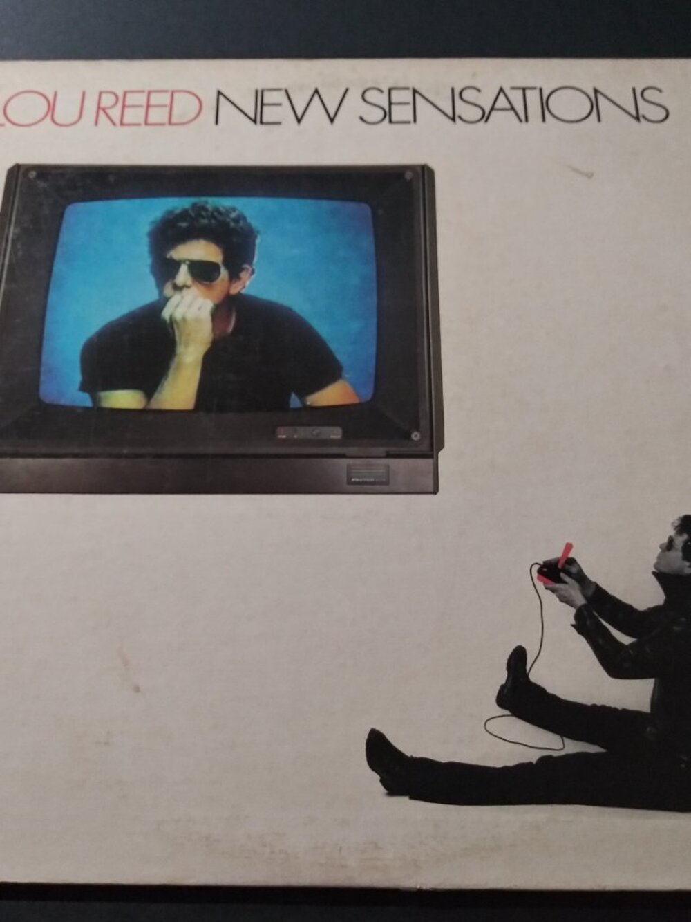 Lou Reed – New Sensations VG++ Original RCA Record 1984 VELVET UNDERGROUND ART